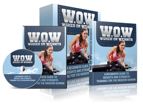 Product picture Women on weights  PLR with Bonuses